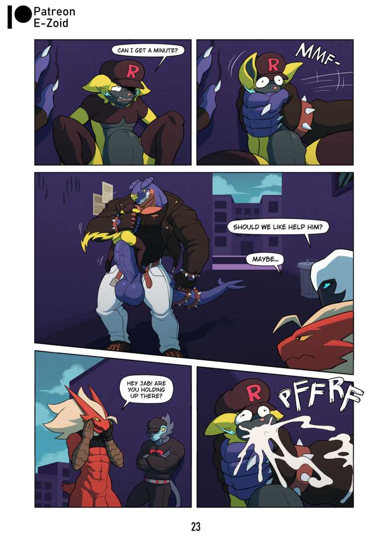 Team Grit - Bass In Heat 024 and Pokemon Comic Porn