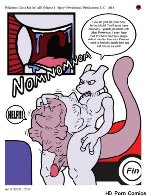 The Vore Power Of Mewtwo 002 and Pokemon Comic Porn