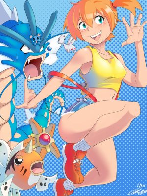Thicc Misty 001 and Pokemon Comic Porn