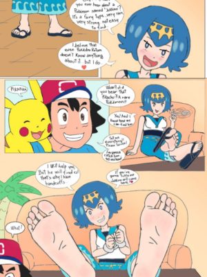 Tickling Lana Pokemon Comic Porn