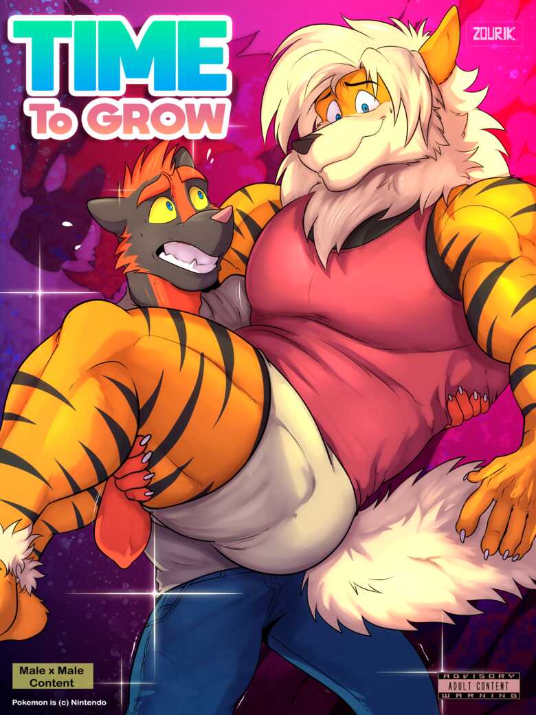 Time To Grow! 001 and Pokemon Comic Porn