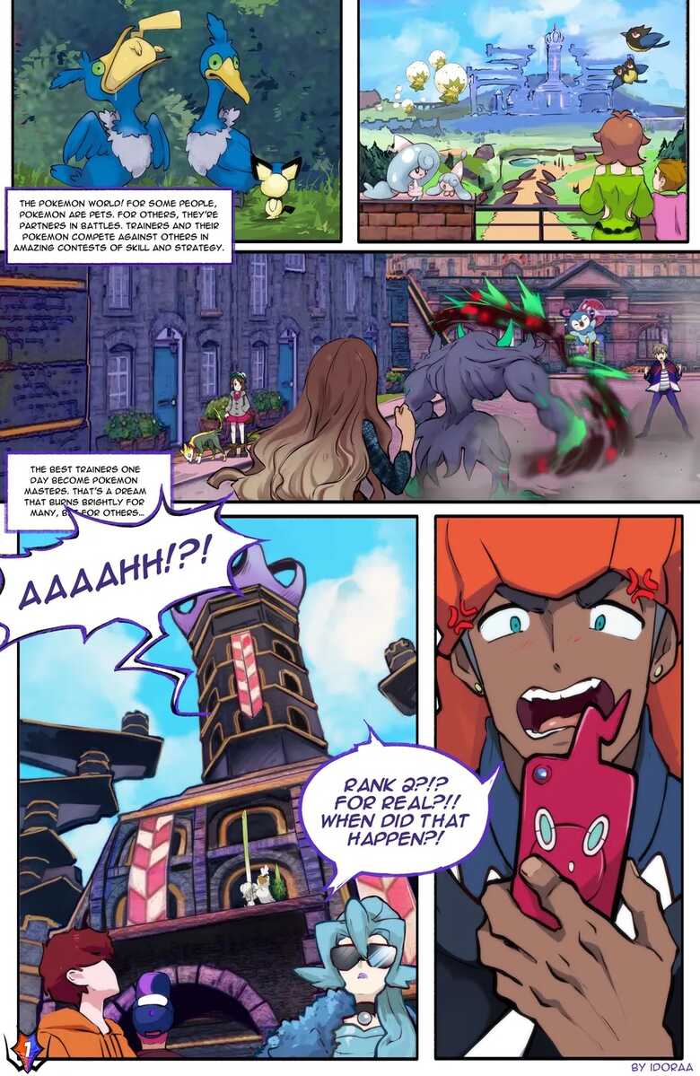 To The Top! - Raihan Shenanigans 002 and Pokemon Comic Porn