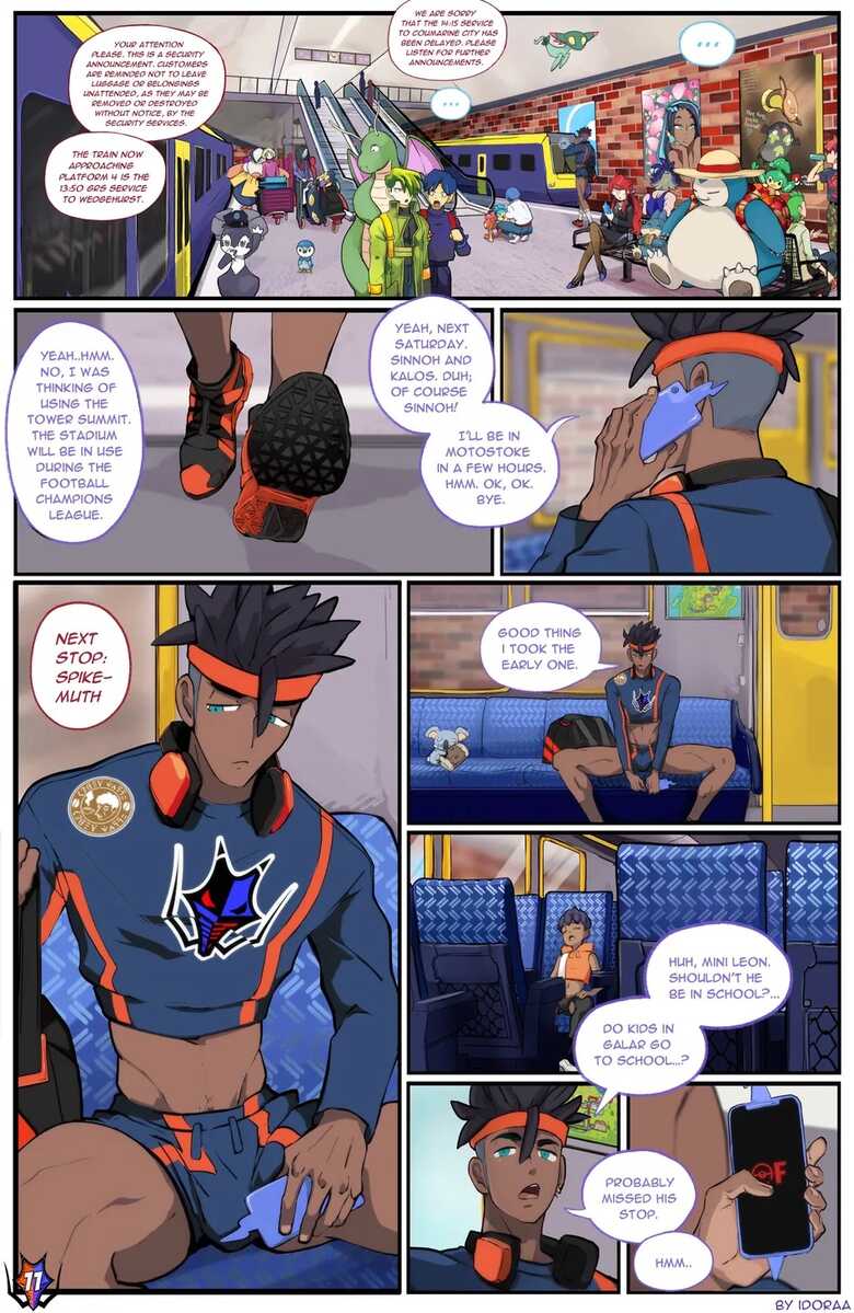 To The Top! - Raihan Shenanigans 012 and Pokemon Comic Porn