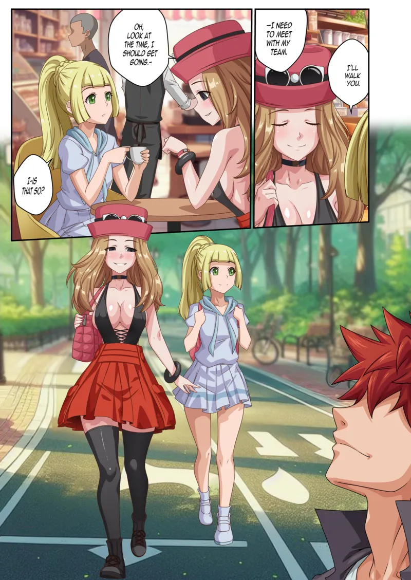 Trainer-Dex 4 003 and Pokemon Comic Porn