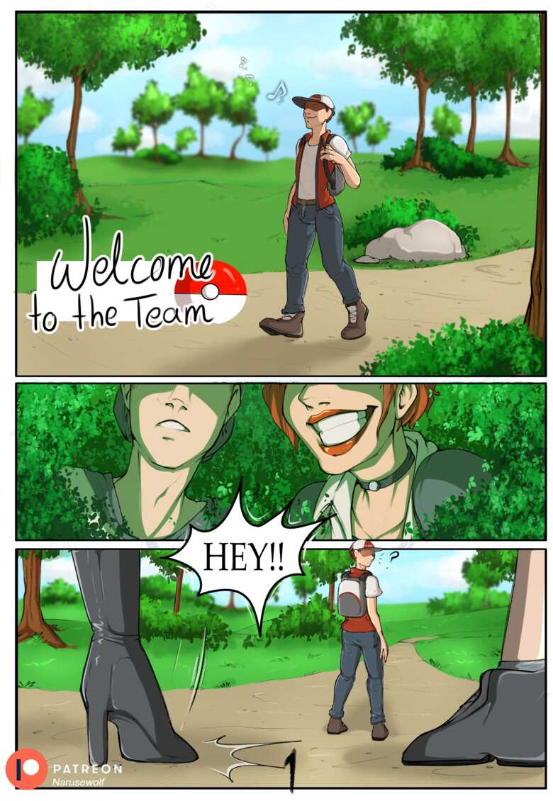Welcome To The Team 001 and Pokemon Comic Porn