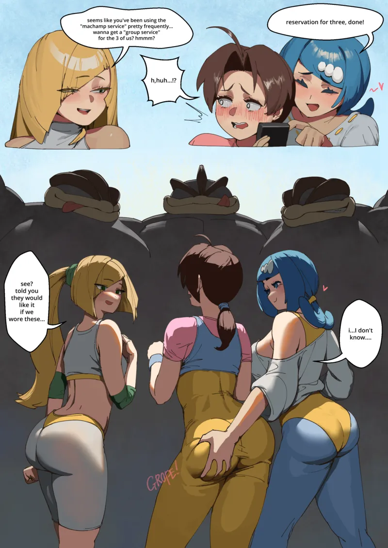 What All Pokemoms Do When They Hang Out 001 and Pokemon Comic Porn