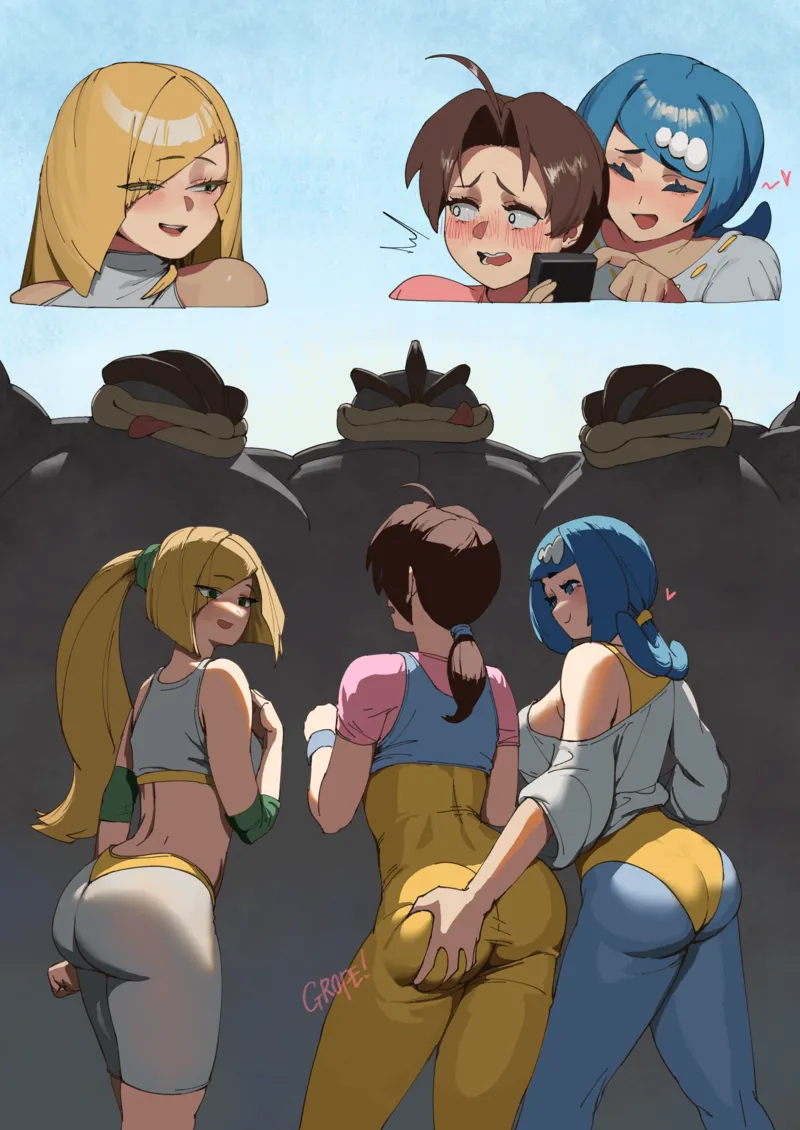 What All Pokemoms Do When They Hang Out 002 and Pokemon Comic Porn